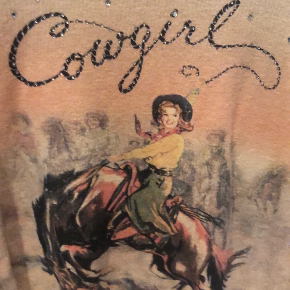 Cowgirl top With sparkle - Picture 2 of 8